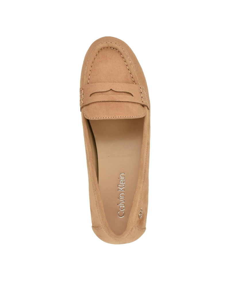 Calvin Klein Women's Lunya Slip-On Casual Flat Loafers