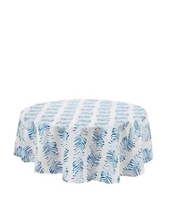 Izod Seagrass Stripe Water-Resistant Indoor and Outdoor Tablecloth