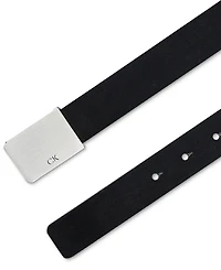Calvin Klein Men's Logo Plaque Belt