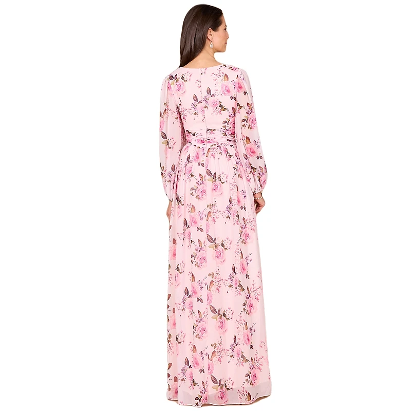 Lara Women's Long Sleeve Print Dress