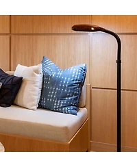Litespan 53" Dimmable Led Reading Task Lamp with Height Adjustable Gooseneck Head