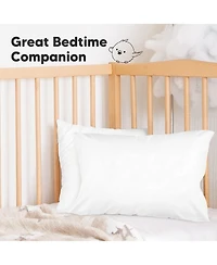 KeaBabies Toddler Pillowcase for 14X20 Pillow, Organic Pillow Case, Travel Pillow Case Cover