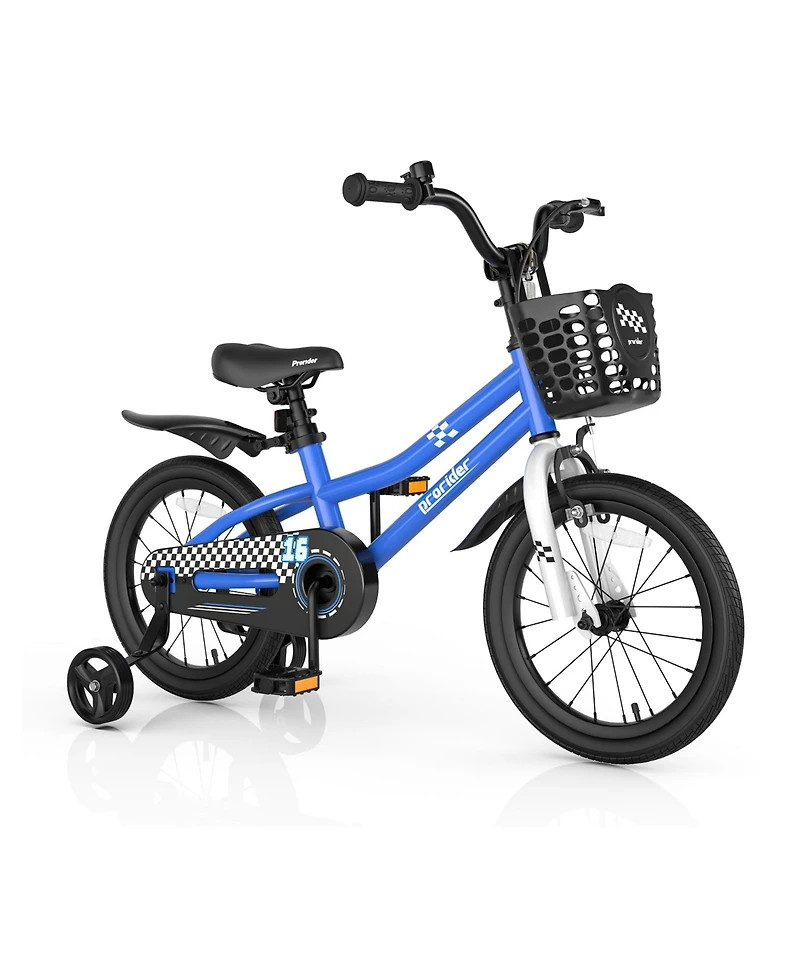 Slickblue 16 Inch Kids Bike with Removable Training Wheels