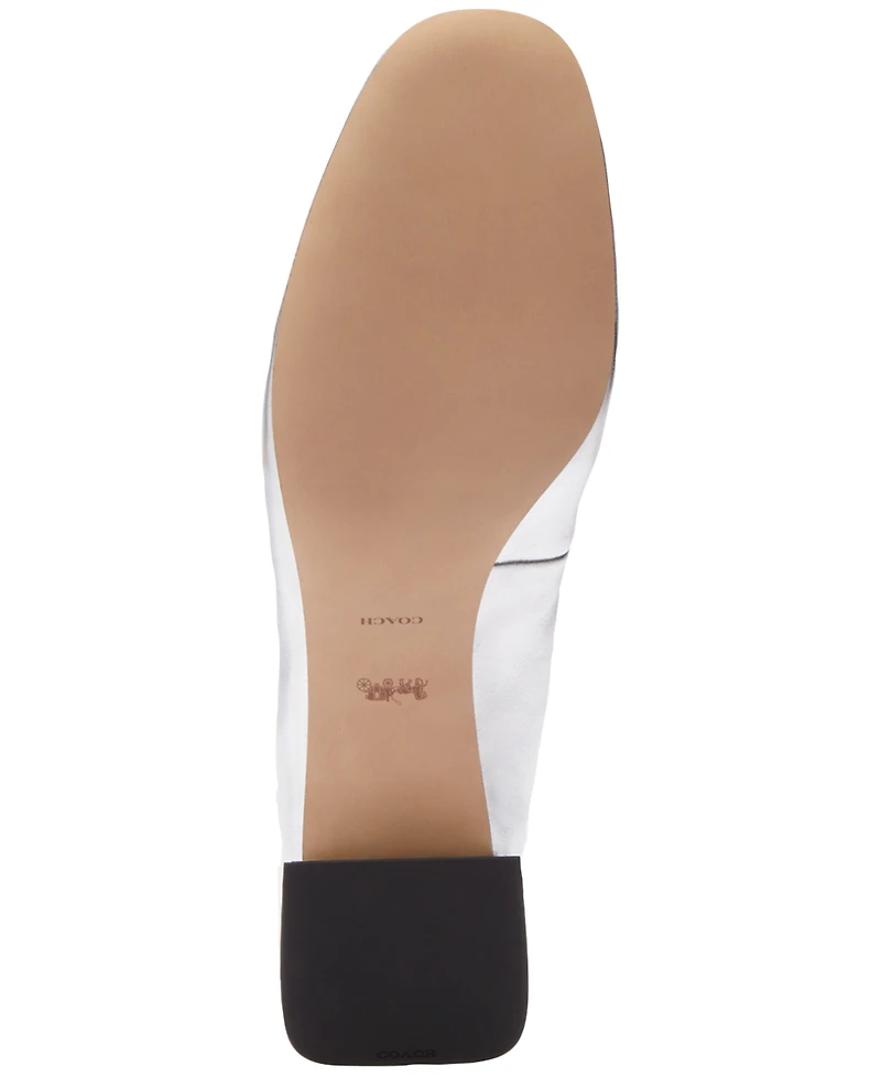 Coach Women's Ava Ballet Block-Heel Pumps
