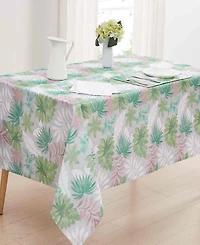 Izod Cove Palm Water-Resistant Indoor and Outdoor Tablecloth