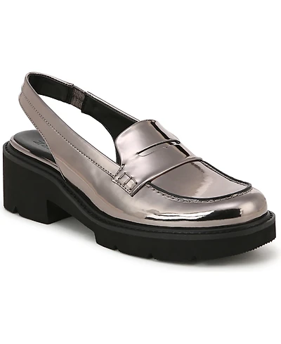 Naturalizer Darry-Slingback Lug Sole Loafers