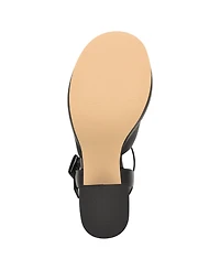 Nine West Women's Jalissa Block Heel Open Toe Dress Sandals