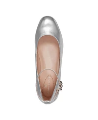 Bandolino Women's Lexy Ankle Strap Low Block Heel Pumps