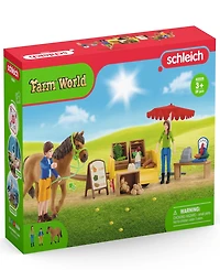 Schleich Farm World Sunny Day Mobile Farm Stand Playset