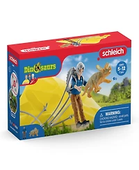 Schleich Dinosaurs Parachute Rescue Figurine Playset