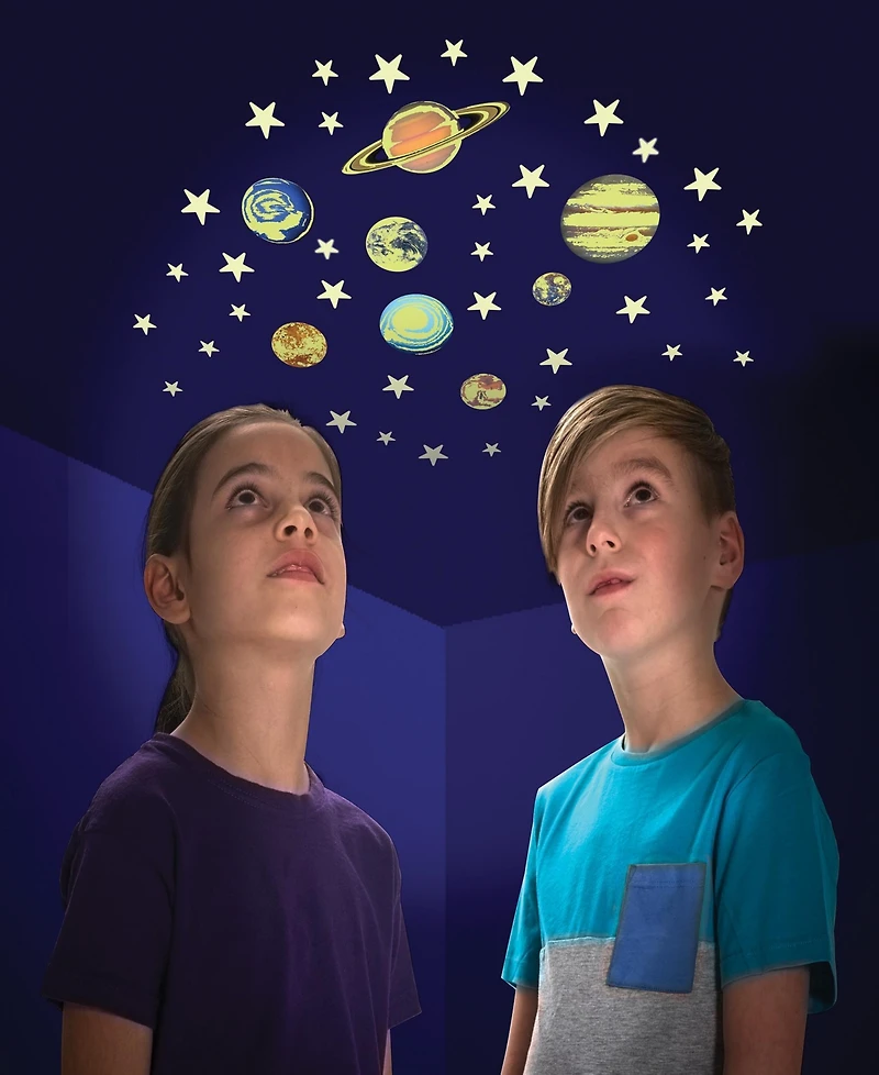 Brainstorm Toys Glow-In-The Dark Planets Craft Kit