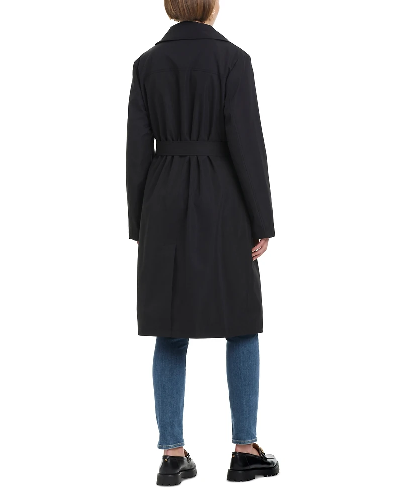 Kate Spade New York Women's Hooded Bibbed Raincoat