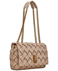 Karl Lagerfeld Paris Lafayette Leather Shoulder Bag
