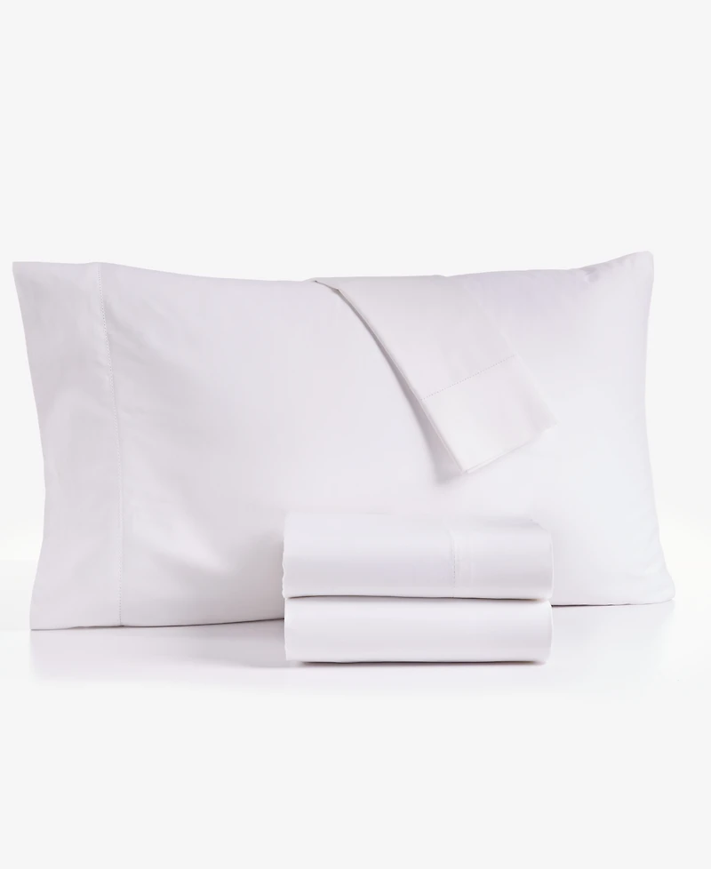 Hotel Collection Extra Deep Pocket 680 Thread Count 100% Supima Cotton Flat Sheet, King/California King