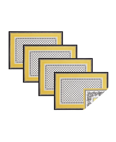 Villeroy & Boch Audun Polyester Stain and Water Resistant Placemats, Set of 4