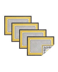 Villeroy & Boch Audun Polyester Stain and Water Resistant Placemats, Set of 4