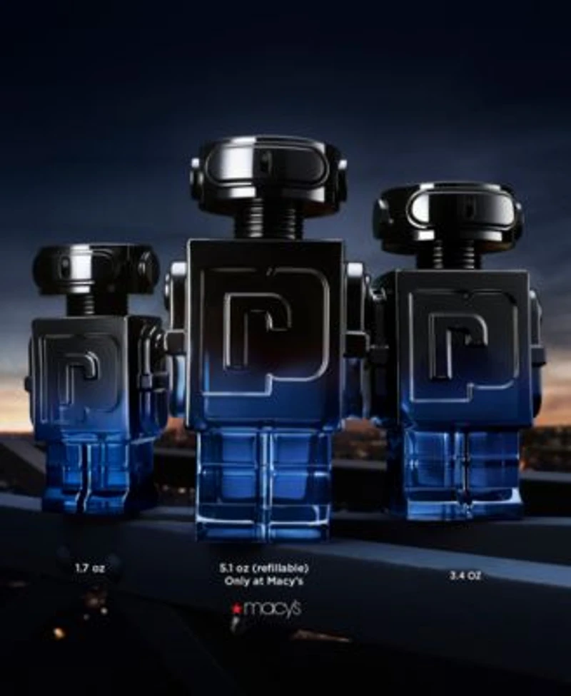 Rabanne Mens Phantom Eau De Parfum Intense Fragrance Collection