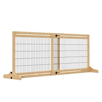 Expandable Pet Gate for Various Openings Adjustable up to 6 Feet, Safe and Stable