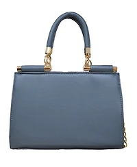 Bebe Alex Quilted Satchel Bag with Card Holder