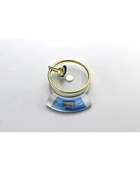 Streamdale Furniture 6-Pieces Brushed Gold Bathroom Hardware Set Sus304 Stainless Steel Round Wall Mounted Include