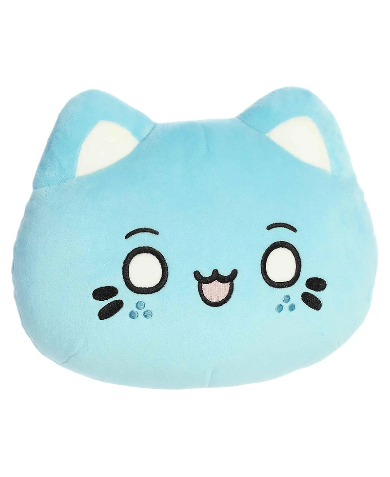 Aurora Medium Meowchi Face Plush Tasty Peach Enchanting Plush Toy Marble Soda 10"