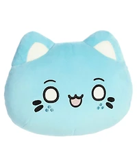 Aurora Medium Meowchi Face Plush Tasty Peach Enchanting Plush Toy Marble Soda 10"