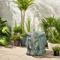 Streamdale Elephant Garden Stool Versatile Decor, Effortless Assembly