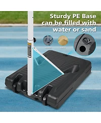 Streamdale Portable Poolside Basketball Hoop System for Endless Summer Fun