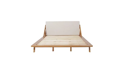 Simplie Fun Charleston Platform Bed Timeless Style, Ultimate Comfort
