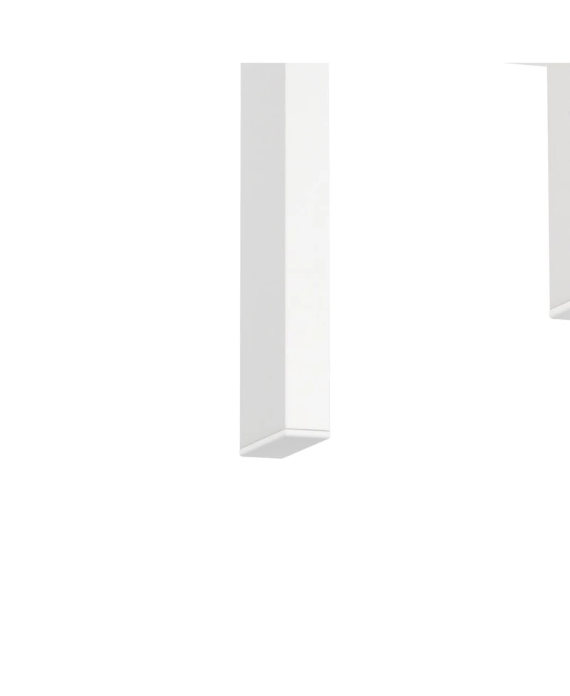 Streamdale Furniture Modern Glass Tea Coffee End Table for Living Room