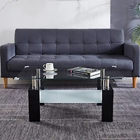 Streamdale Furniture Artisan Center Coffee Table Black
