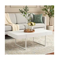 Tristan Rectangular Modern Coffee Table