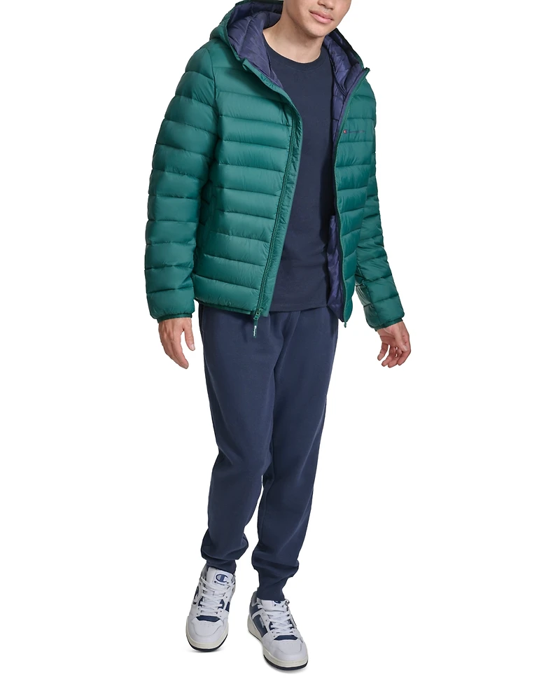 Champion Men's Performance Quilted Hooded Jacket