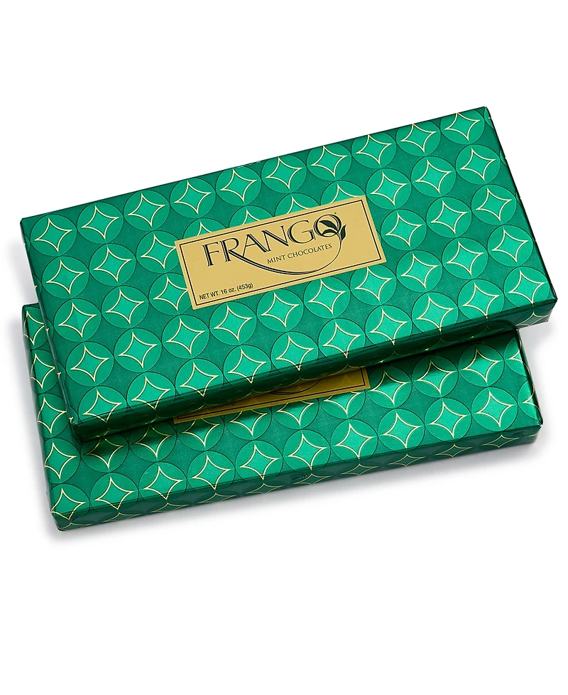 Frango Chocolates 2 Pack Holiday 1 Lb Wrapped Box of Mint Milk Chocolates, Created for Macy's