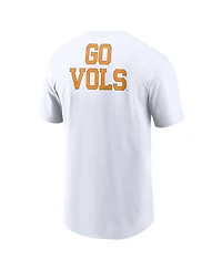Nike Men's White Tennessee Volunteers Blitz 2-Hit T-Shirt