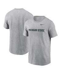 Nike Men's Michigan State Spartans Primetime Evergreen Wordmark T-Shirt
