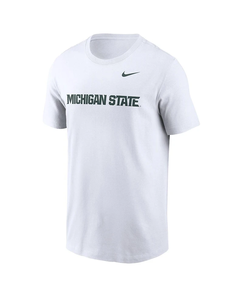 Nike Men's Michigan State Spartans Primetime Evergreen Wordmark T-Shirt