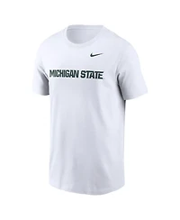 Nike Men's Michigan State Spartans Primetime Evergreen Wordmark T-Shirt