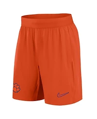 Nike Men's Orange Clemson Tigers 2024 Sideline Performance Shorts