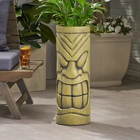Streamdale Antique Green Face Pot Planter