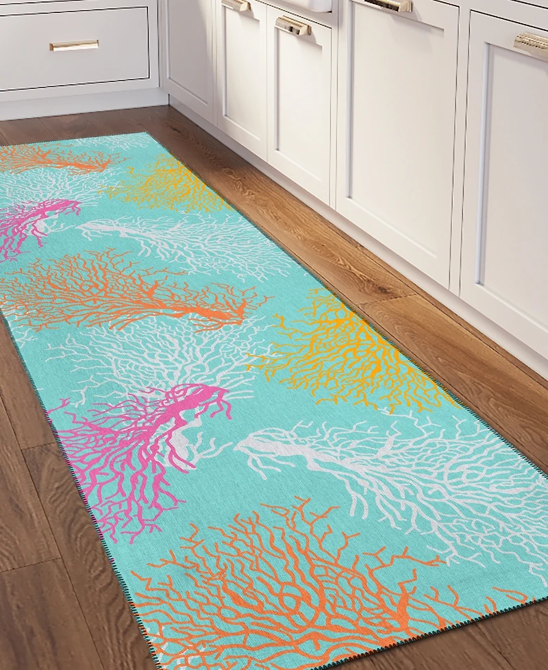 Dalyn Seabreeze Washable SZ3 2'3x7'6 Runner Area Rug