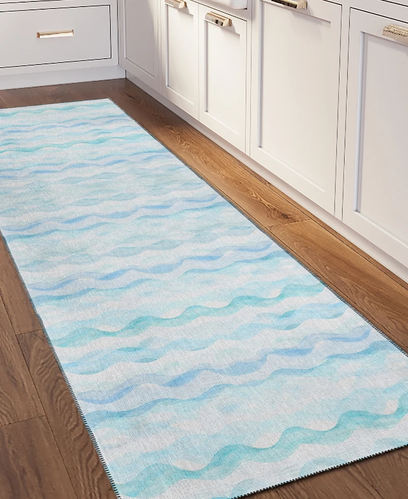 Dalyn Seabreeze Washable SZ16 2'3x7'6 Runner Area Rug