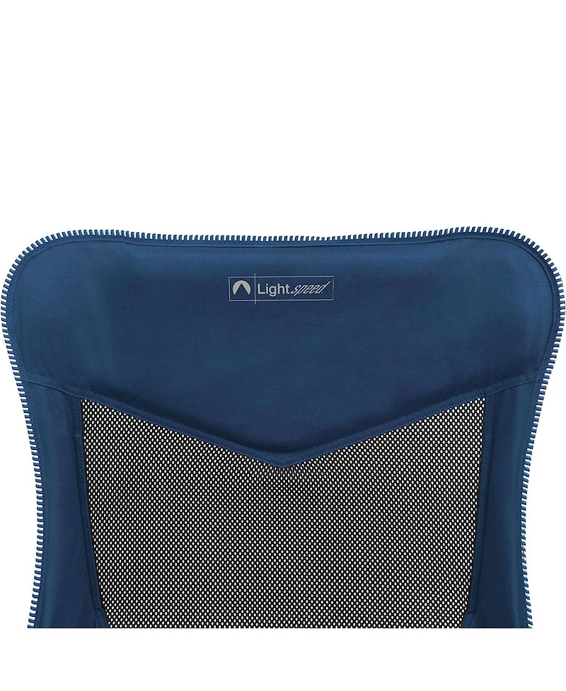 Lightspeed Outdoors Tall Swivel Camp Chair, Blue, 1