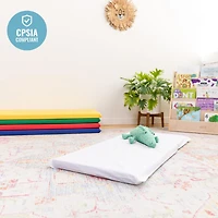 RestZone ECR4Kids Rest Mat Sheet, White, 10-Pack