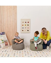 ECR4Kids Sophie Accent Chair, Peacock Blue, 1