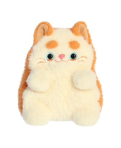 Aurora Small Cheddar Mewmews Playful Plush Toy Orange 7"