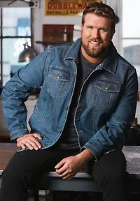 Liberty Blues Men's by KingSize Denim Jacket