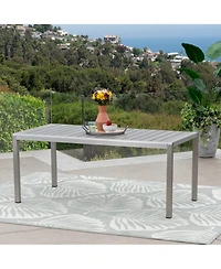 Streamdale Furniture Modern Outdoor Dining Table Durable, Stylish, and Easy to Assemble