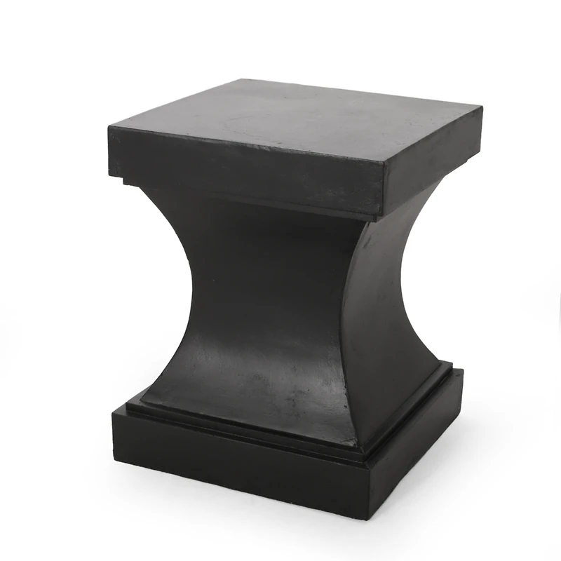 Streamdale Minimalist Pedestal Side Table Versatile & Durable Decor