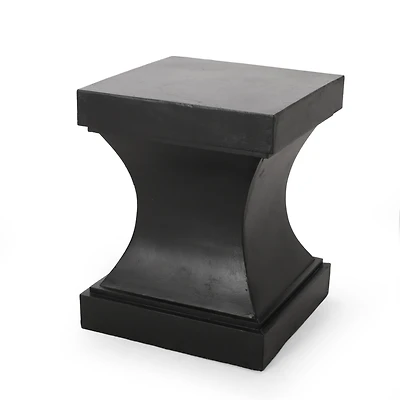 Streamdale Minimalist Pedestal Side Table Versatile & Durable Decor